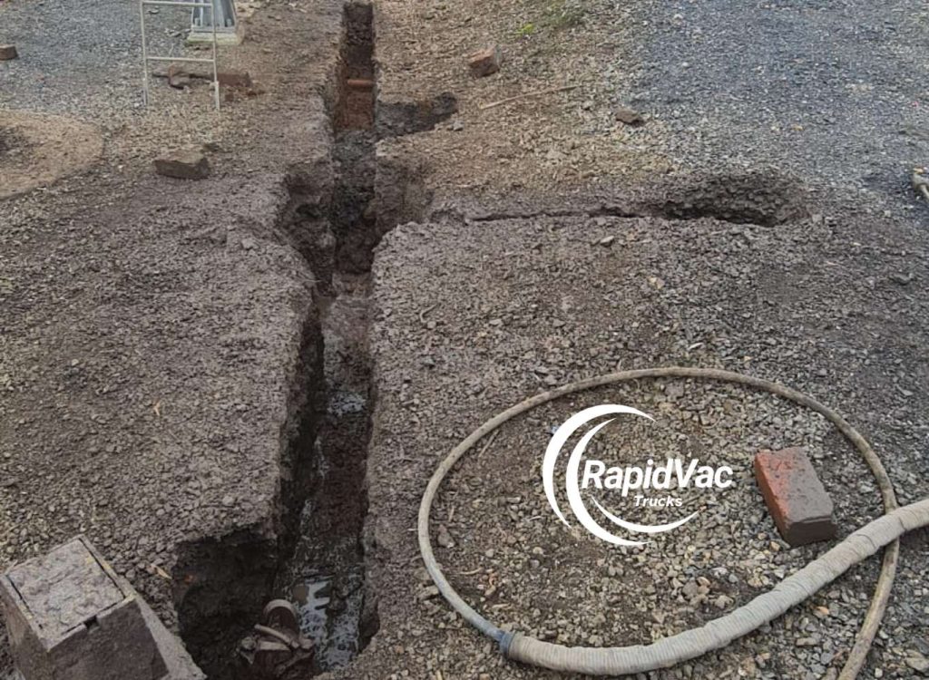 Non-destructive trenching services in Adelaide using vac trucks and hydro excavation