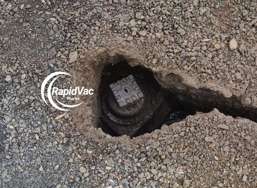 Trenching work using a vacuum truck for minimal ground disturbance in Adelaide.