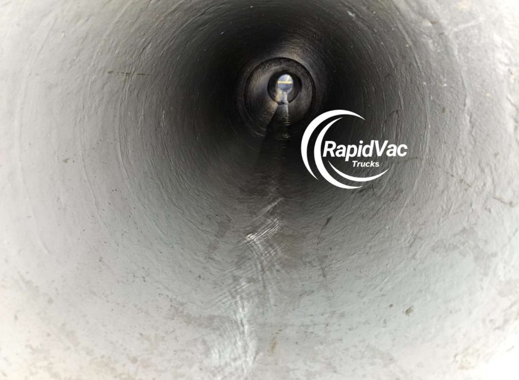 Vac truck in Adelaide performing drain cleaning and debris removal
